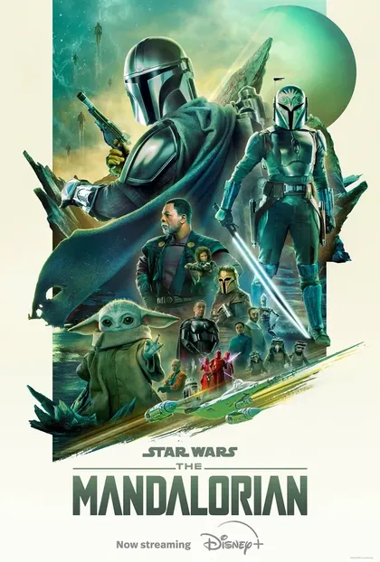Постер Мандалорец (2019)